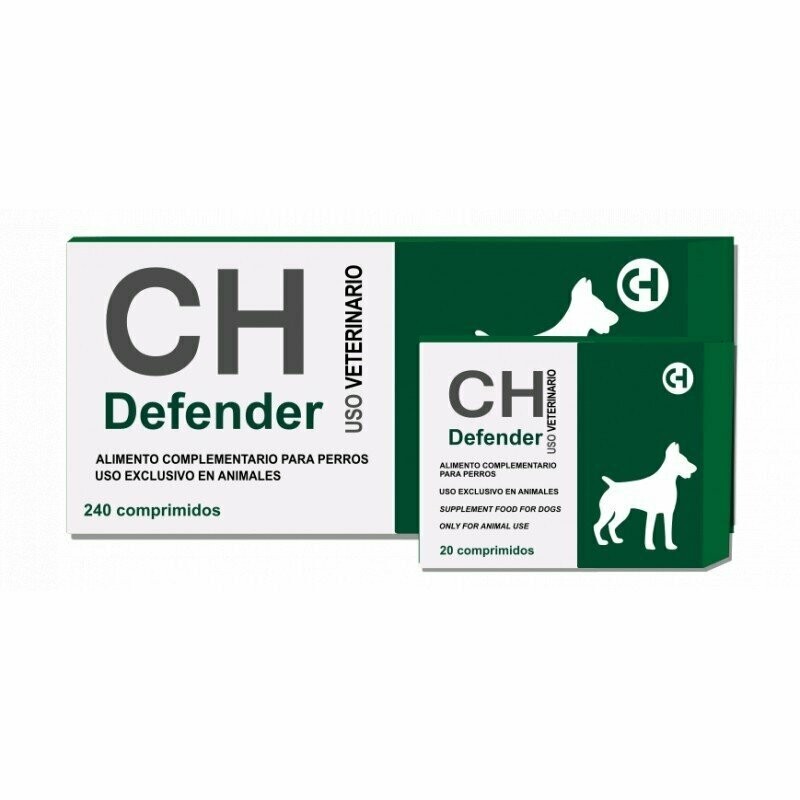 DEFENDER ALIMENTO COMPLEMENTARIO PARA PERROS Y GATOS 20 COMPRIMIDOS CH