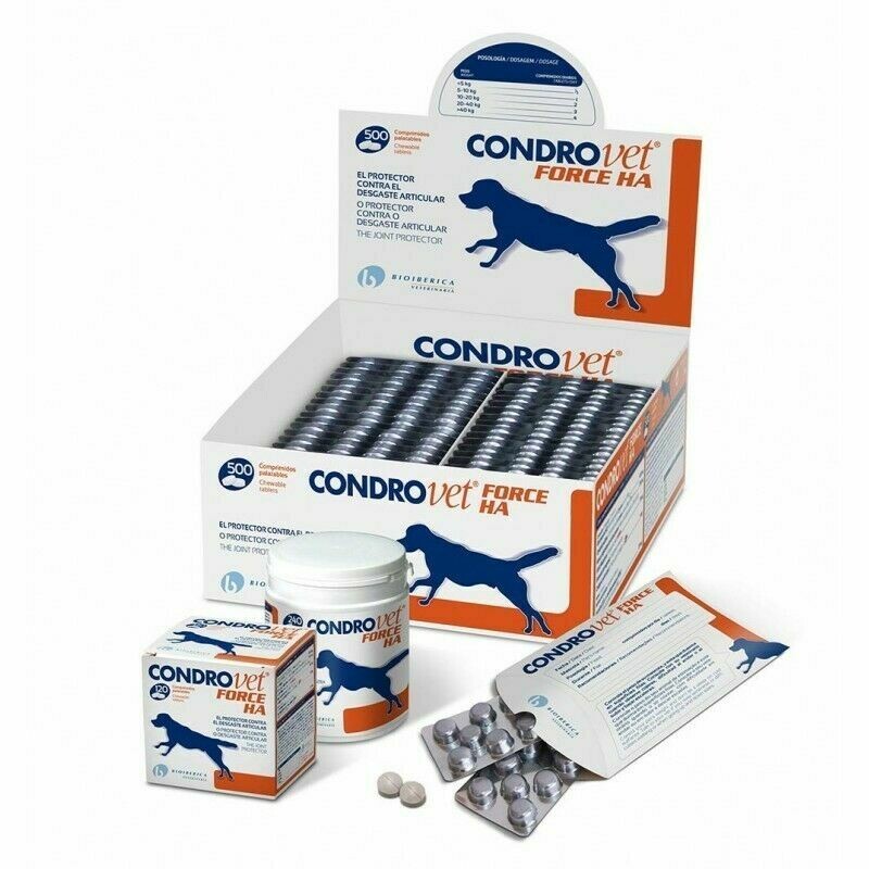 CONDROVET FORCE HA CONDROPROTECTOR PERROS (=COSEQUIN TASTE),500 COMPRIMIDOS