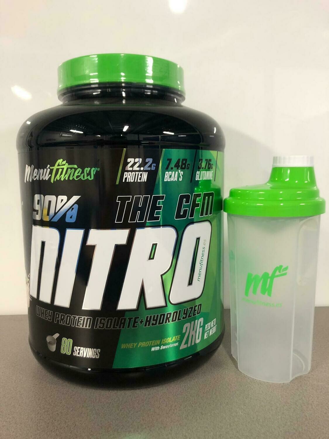 PROTEINA NITRO CFM ISOLAYE 90% 2 KG+REGALO SHAKER