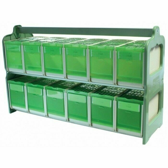 Transportín para pájaros maleta 12 secondinos medios