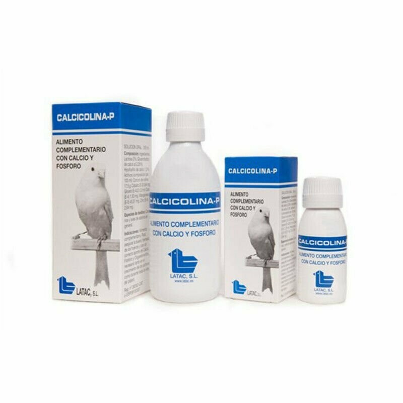 CALCICOLINA P ALIMENTO COMPLEMENTARIO CON CALCIO Y FOSFORO LATAC 250 ML