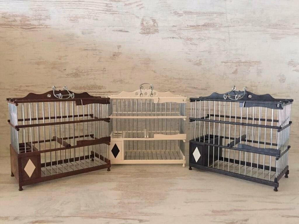 Jaula Malagueña Galvanizada MARRON