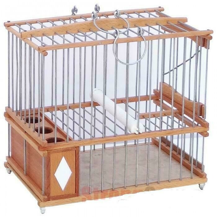 Jaula granadina de madera