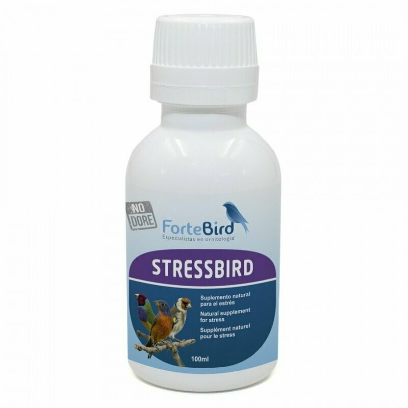 FORTEBIRD StressBird | Suplemento natural para el estrés 100 ML
