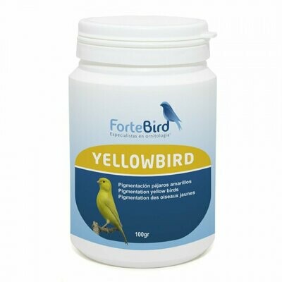 FORTEBIRD Yellowbird - Pigmentación para canarios amarillos 100 GRS