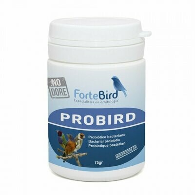 FORTEBIRD ProBird | Probiòtico bacteriano 75 GRS