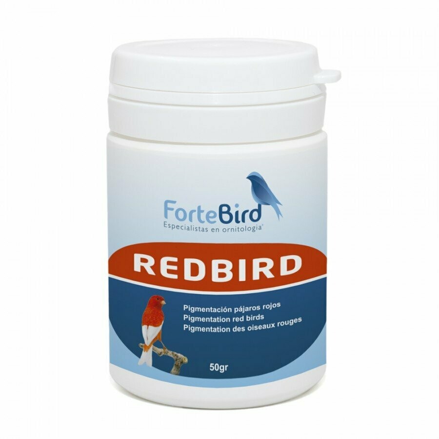FORTEBIRD RedBird | Pigmentación pájaros rojos 50 GRS