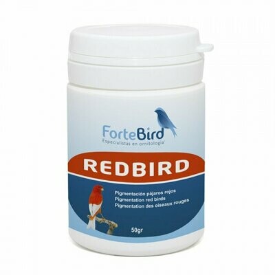 FORTEBIRD RedBird | Pigmentación pájaros rojos 50 GRS