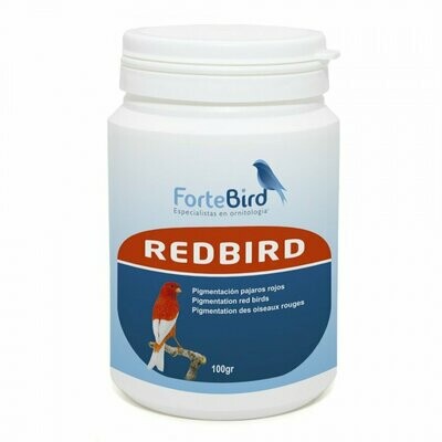 FORTEBIRD RedBird | Pigmentación pájaros rojos 100 GRS