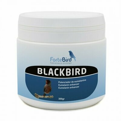 FORTEBIRD BlackBird | Potenciador de eumelaninas 300 GRS