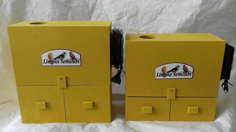 Limpiador de Semillas Para Pájaros Canarios Exóticos Tropicales jilgueros