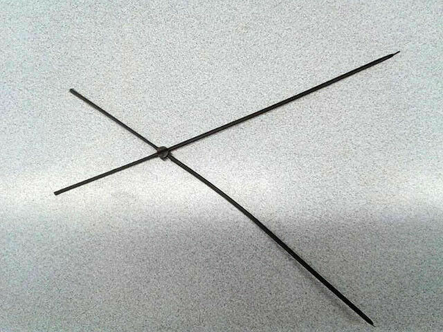 Crucetas Montadas Plástico SILVESTRISMO 6 UNIDADES