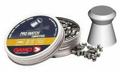 BALINES PRO MATCH COMPETICION GAMO 4.5 MM