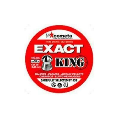 BALINES COMETA EXACT KING CAL. 6,35MM (150 UD)