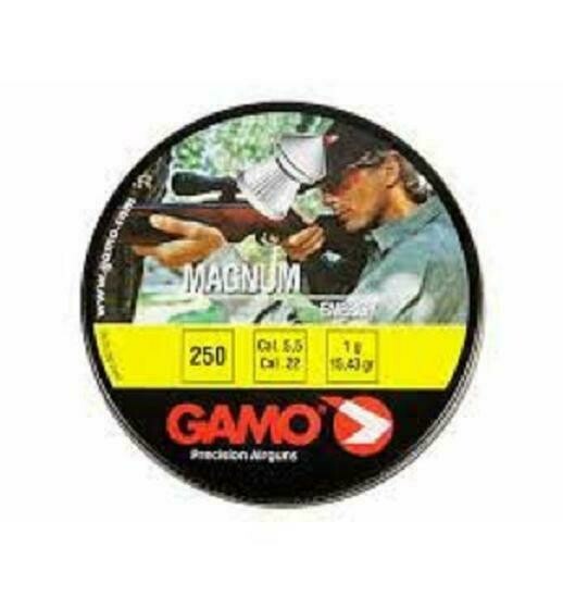 BALINES MAGNUM DIABOLO 250 CALIBRE 5,5 MM GAMO