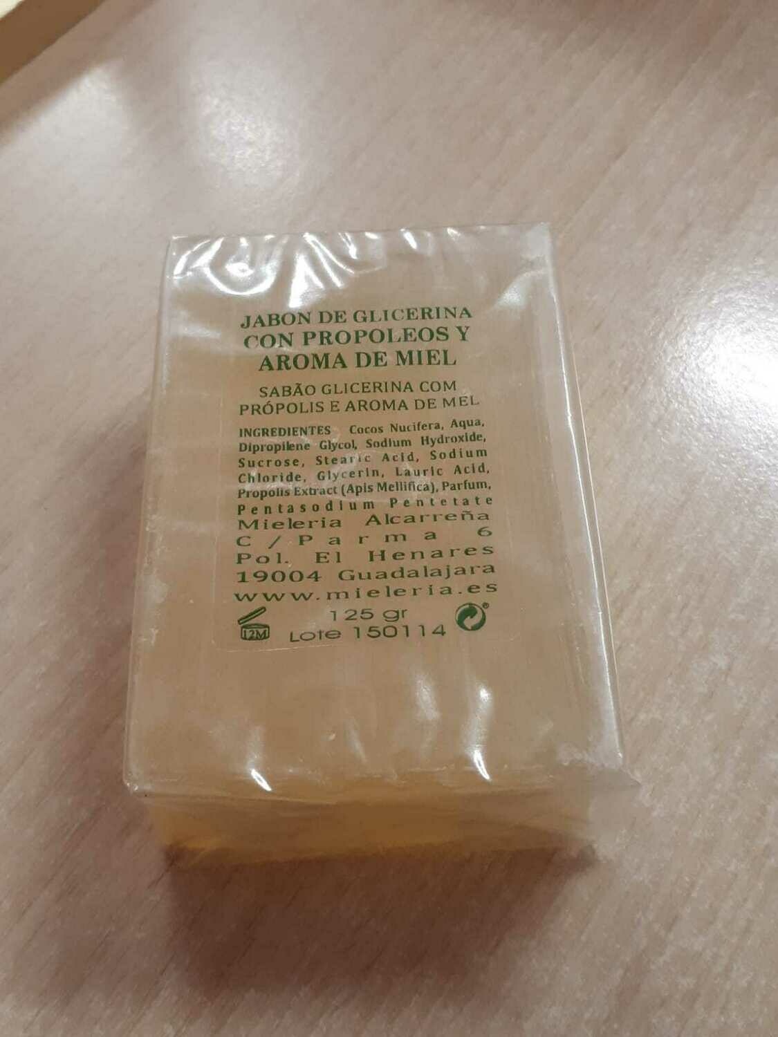 JABON DE GLICERINA,PROPOLEO Y MIEL