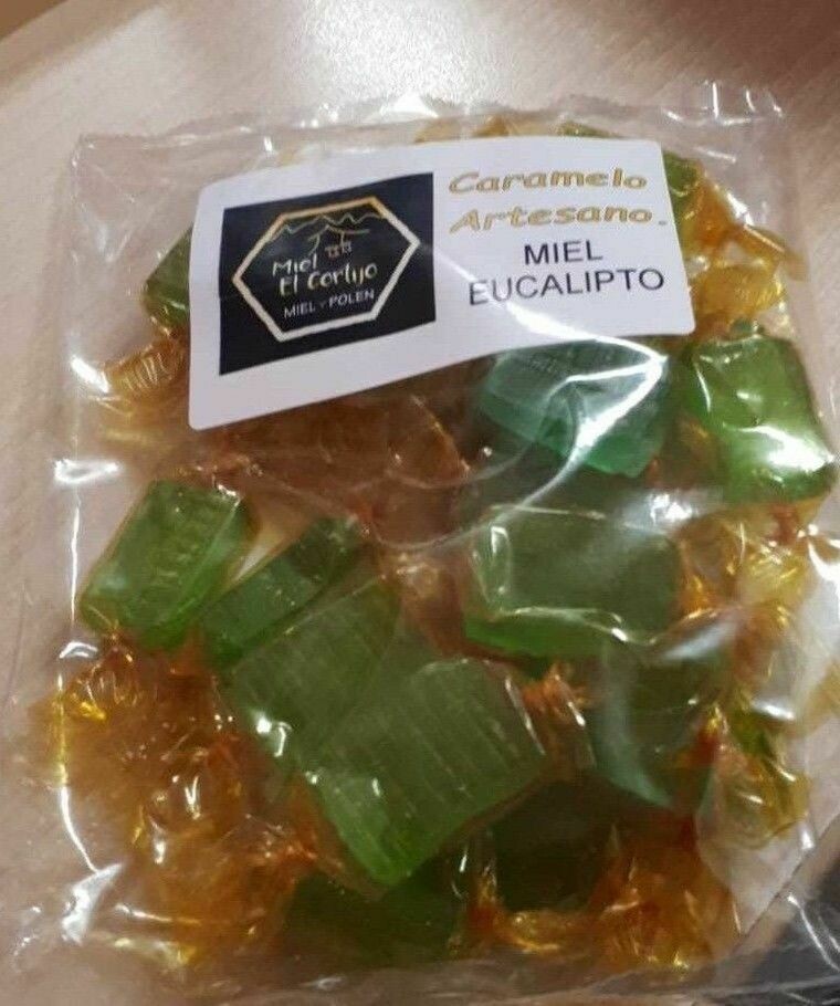 CARAMELOS ARTESANOS DE MIEL Eucalipto 100 GR ( Extremadura )