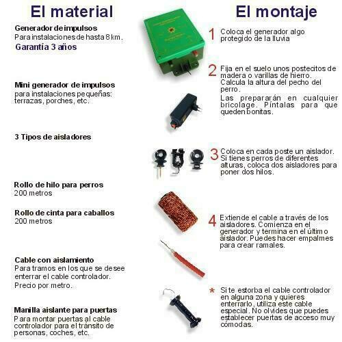 MINI-GENERADOR DE IMPULSOS CABLE CONTROLADOR