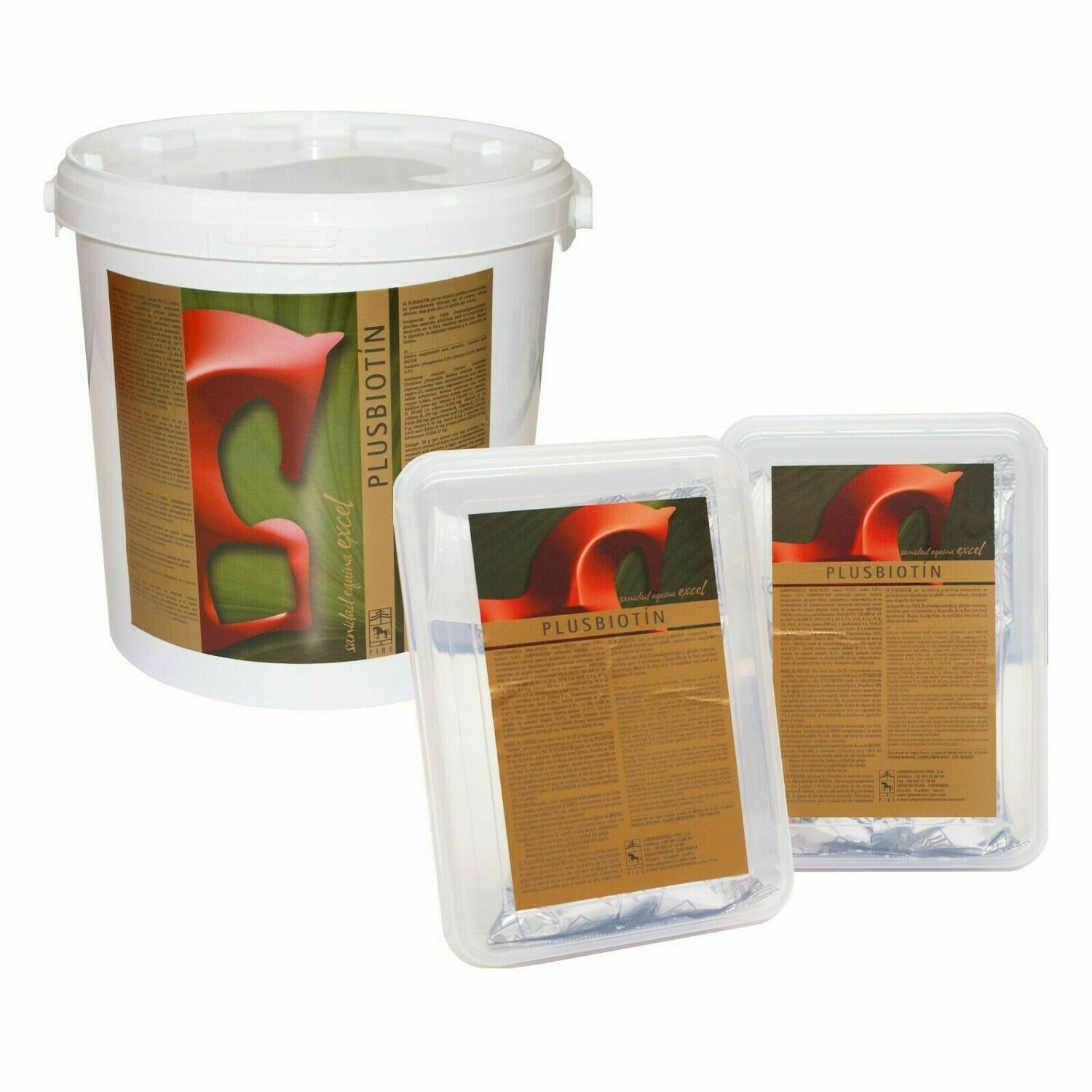 PLUSBIOTIN ALIMENTO COMPLEMENTARIO PARA CABALLOS Y POTROS