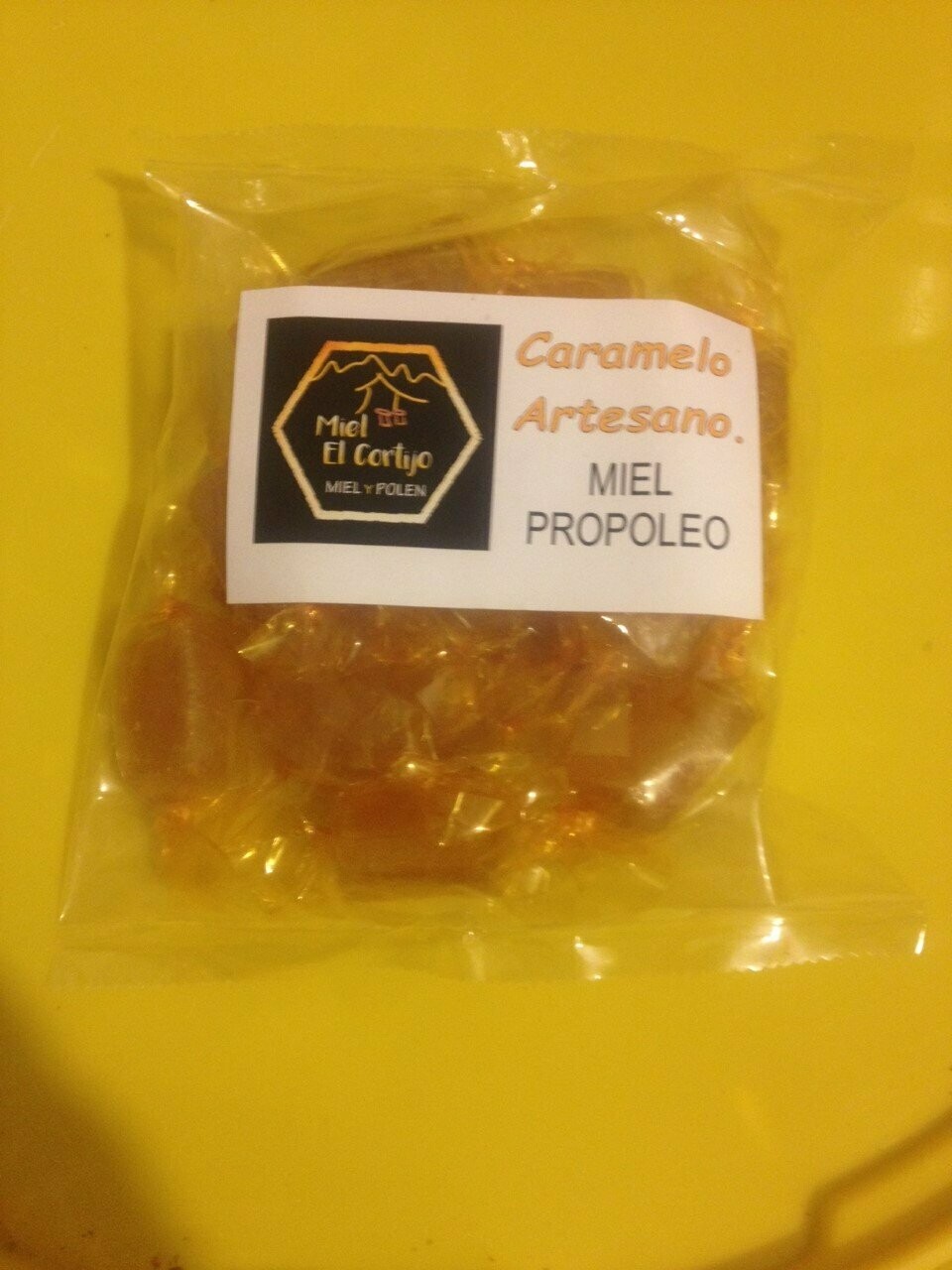 CARAMELOS ARTESANOS DE MIEL PROPOLIO 100 GR ( Extremadura )