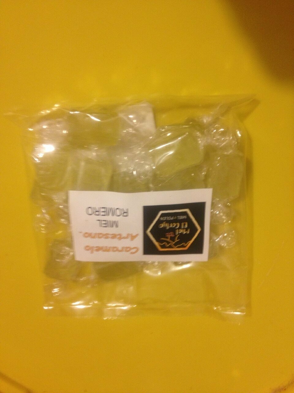 CARAMELOS ARTESANOS DE MIEL Romero 100 GR ( Extremadura )