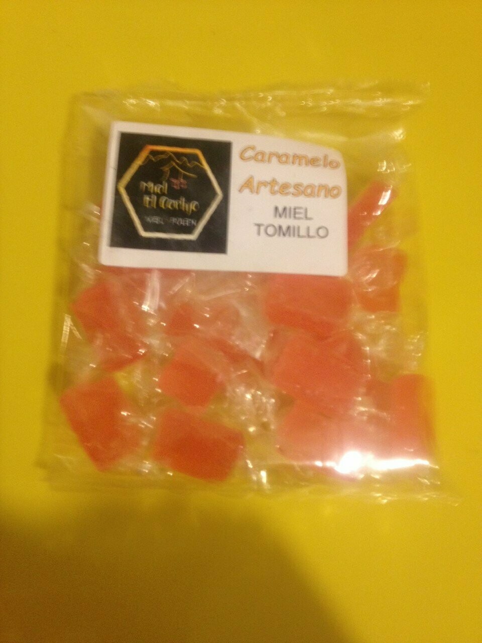 CARAMELOS ARTESANOS DE MIEL Tomillo 100 GR ( Extremadura )