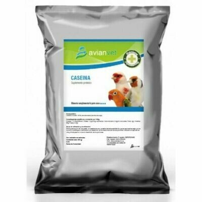 La Caseína Avianvet es un complemento alimenticio de proteínas de lenta 500 GRS