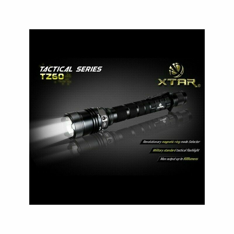 Kit Linterna Led Caza TZ60