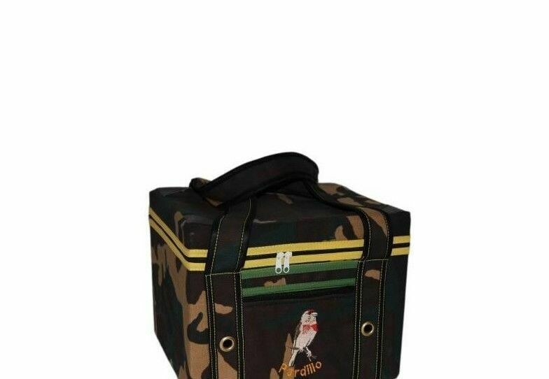 TRANSPORTIN 2 JAULA  SILVESTRISMO BORDADO