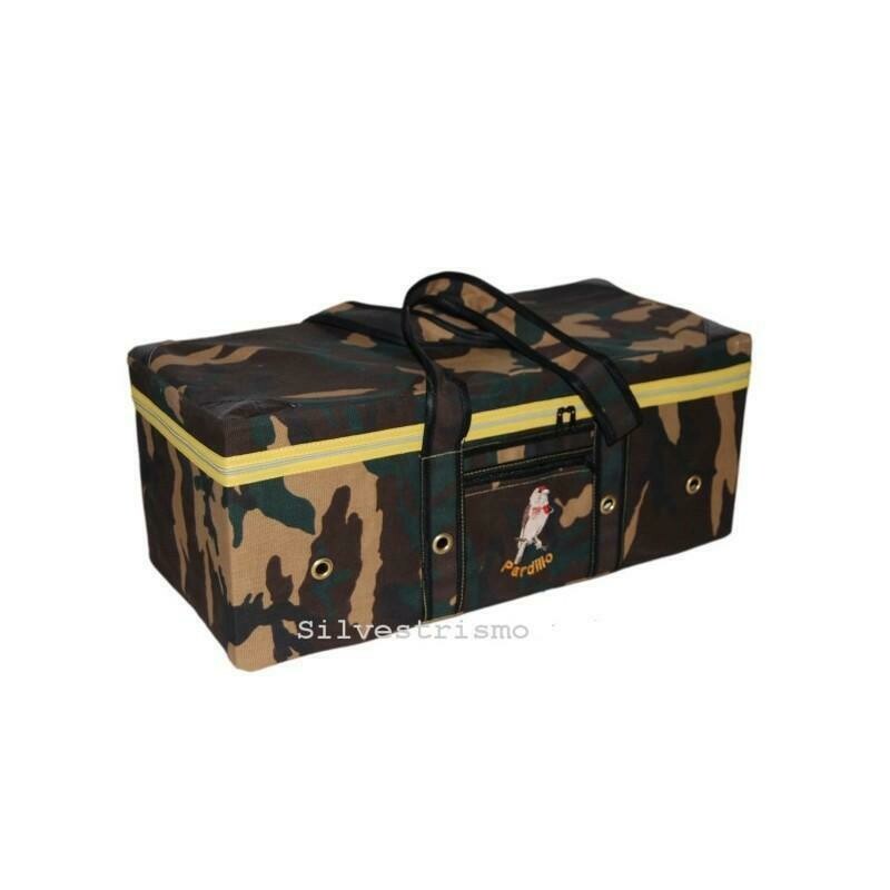 TRANSPORTIN 5 JAULA  SILVESTRISMO BORDADO