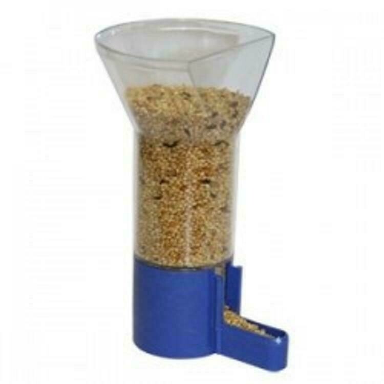 COMEDERO TOLVA CANARIOS PERIQUITOS ETC 2 UNIDADES