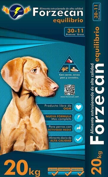PIENSO DE ADULTO FORZECAN EQUILIBRIO 20 KG 56 SACOS 1 PALLET