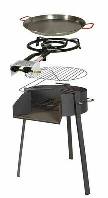 KIT BARBACOA REDONDA Ø50 CMS.(C/QUEMA+PA