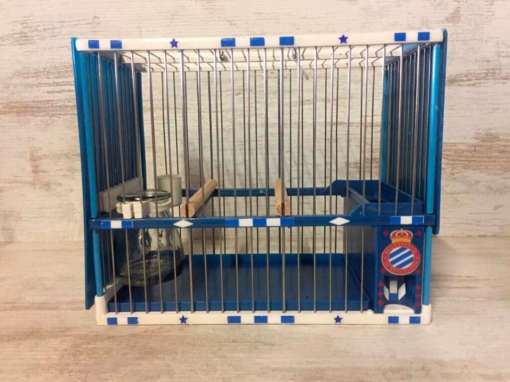 Jaula inoxidable c2 futbol decorada 4