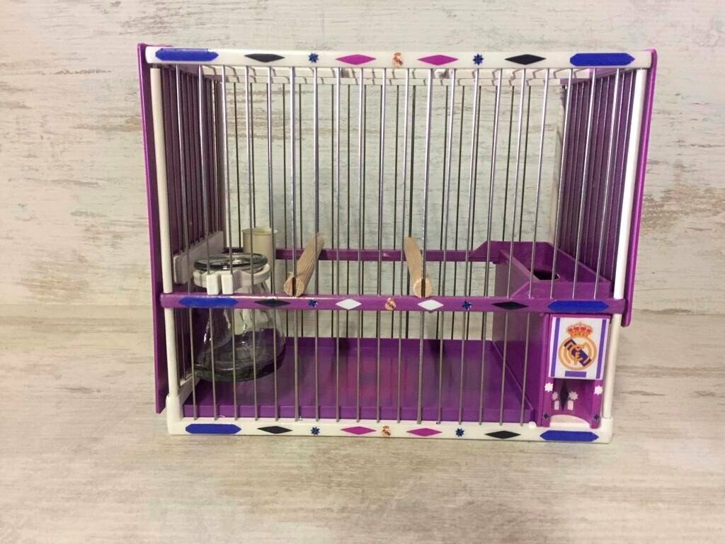 Jaula inoxidable c2 futbol decorada 6