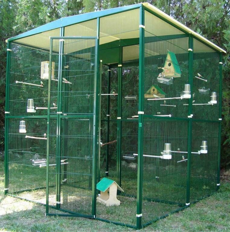 VOLADERO DE JARDIN 2 X 2 METROS CON SEPARACIÓN