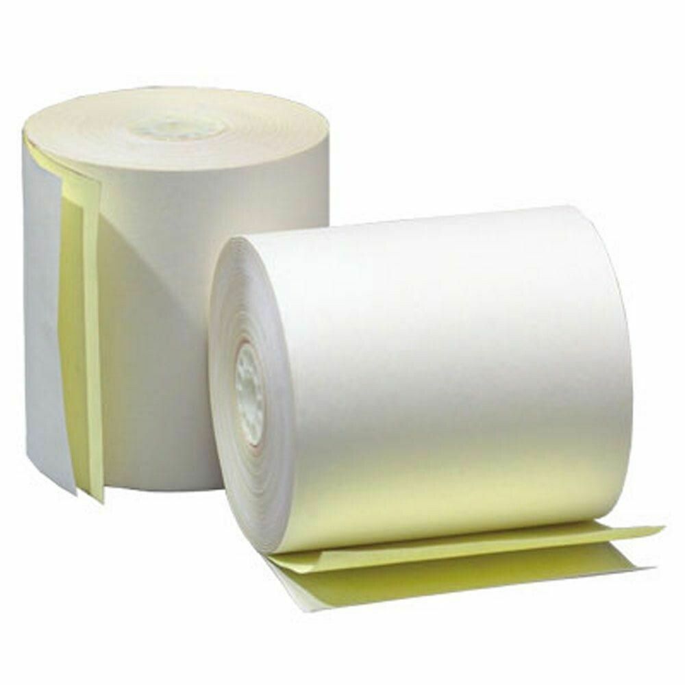 Rollo de papel con copia 70x70x12(PACK DE 4 ROLLOS)