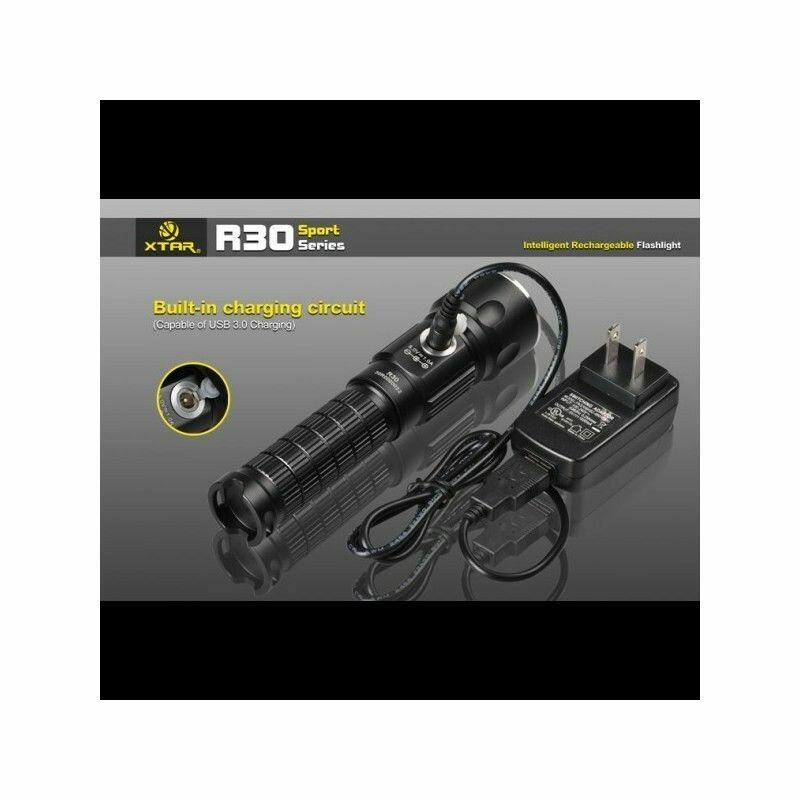 Kit Linterna Led R30 800Lm