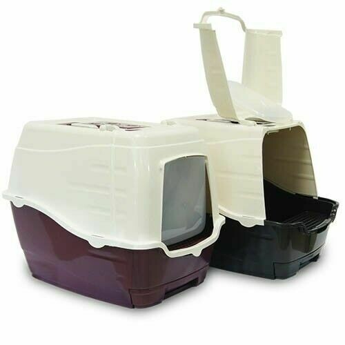 Arenero gatos con frontal abatible