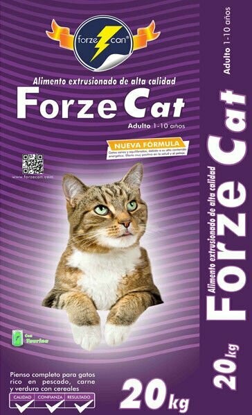 PIENSO DE GATOS 20 KG FORZECAN