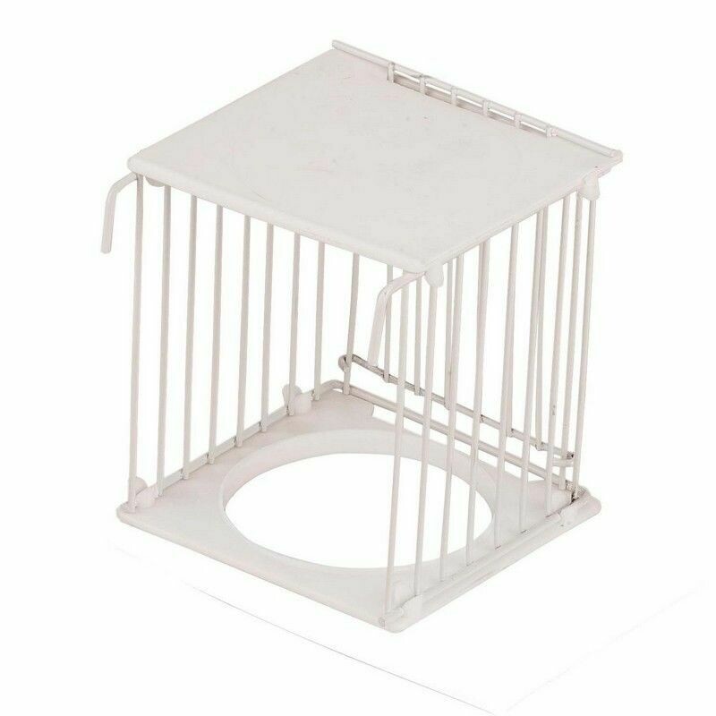 Nido para Pájaros Canarios jilgueros Caseta Exterior Alambres con Puerta