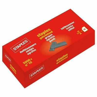 Grapas mini nº 10 galvanizadas