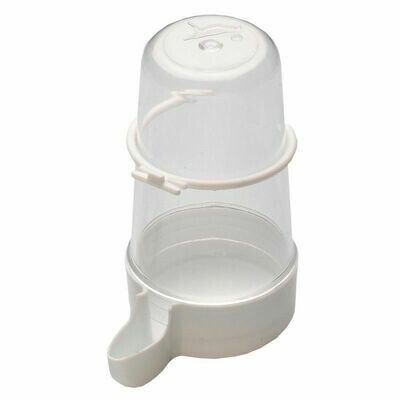 BEBEDERO PÁJAROS TUBO 400ML CON ANILLA
