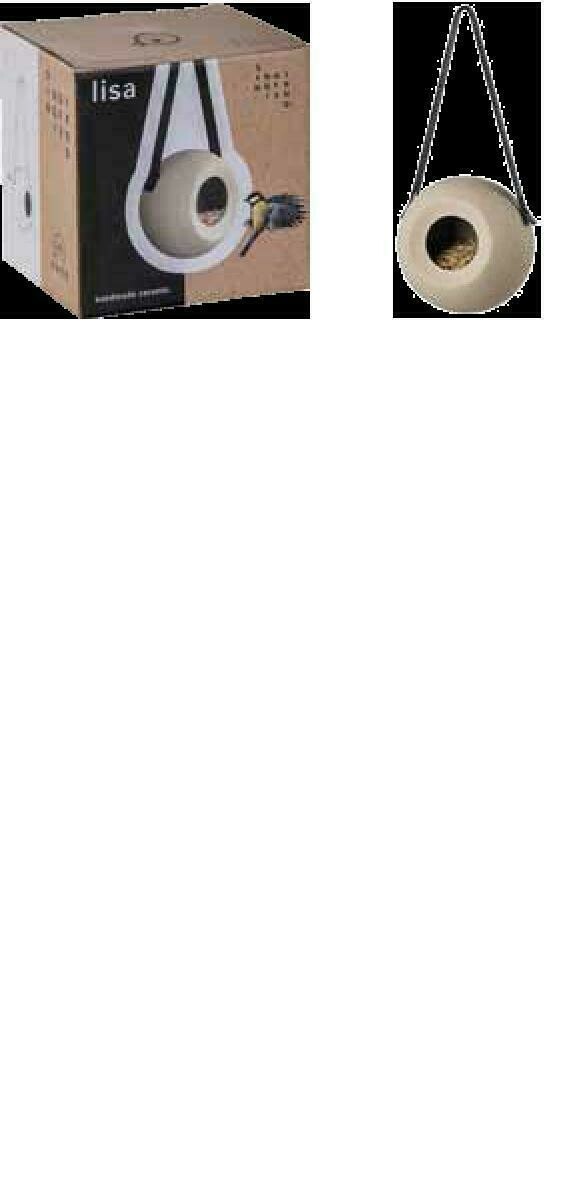 COMEDERO COLGAR REDONDO LISA 14 X 14 CM