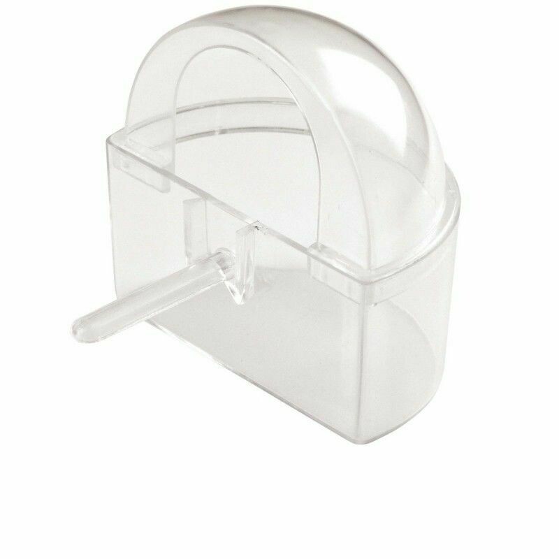 Comedero para Pájaros Canarios Jilgueros Exóticos 4 Comederos Capilla