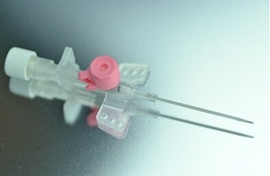 CATETER IV PARA VIA 20 G CON ALAS PERROS Y GATOS