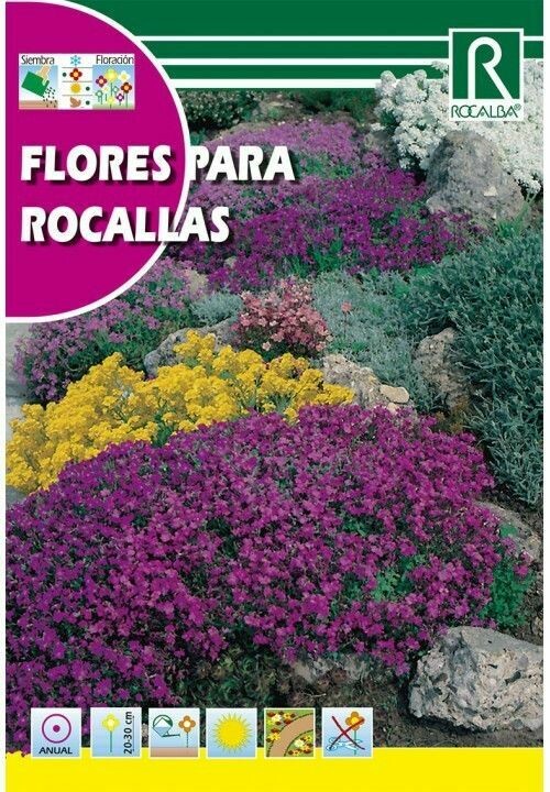 FLORES SEMILLAS EN MEZCLA PARA ROCALLA