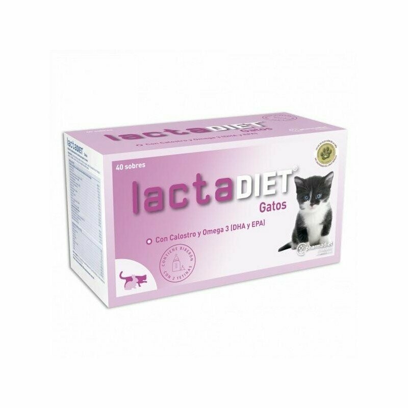 LACTADIET GATOS 40x7.5 GRS CALOSTRO