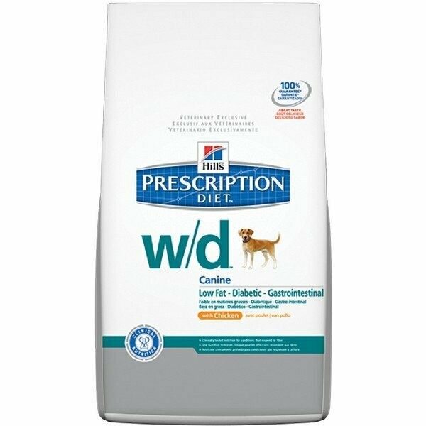 HILL'S PRESCRIPTION DIET CANINE w/d 12 KG