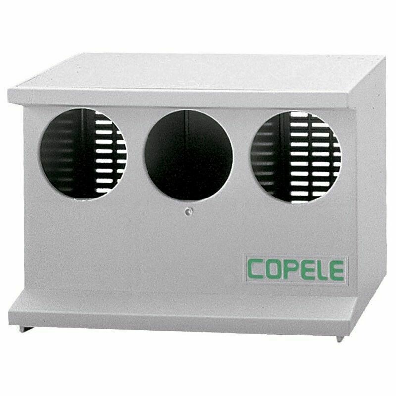 Comedero para Palomas AZUL 3departamentos